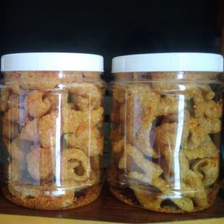 Combo 2 hủ da heo chiên giòn tỏi ớt