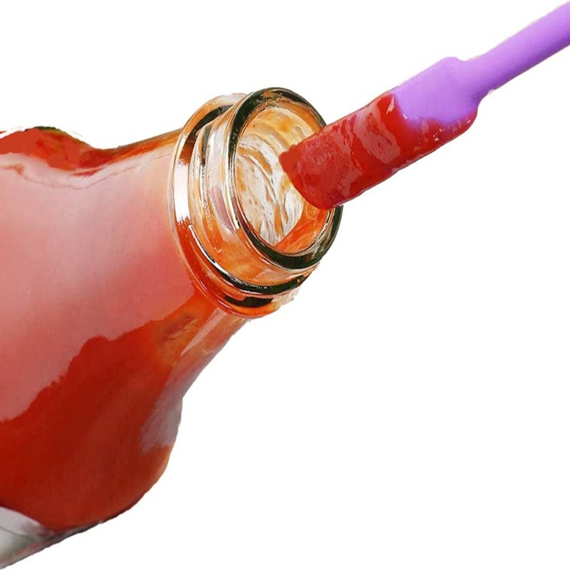 Bộ 4 Muỗng Cao Su Silicone Trộn Kem Trang Điểm Tiện Dụng