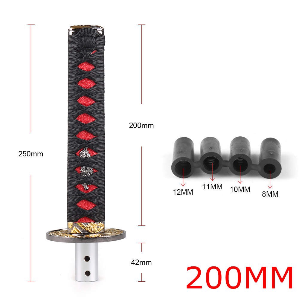 Cần Gạt Số 150MM / 200MM / 260MM JDM Katana Samurai Kèm Phụ Kiện
