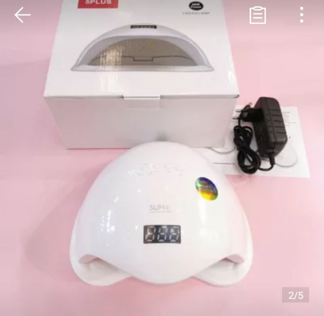 Máy hơ gel SUN5PLUS  lưu ý : máy chính hãng 36 bóng đèn led