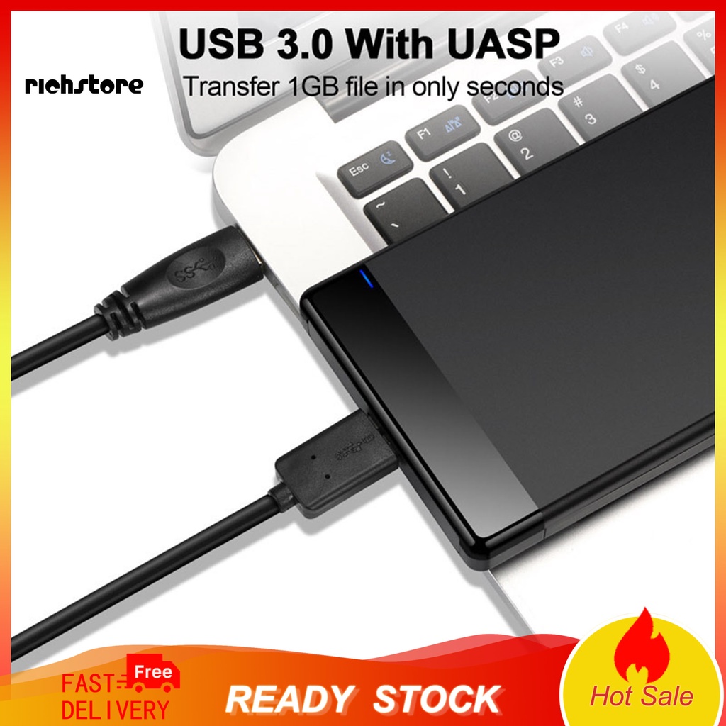 Ổ Cứng Ngoài 2TB 2.5 Inch USB 3.0 SATA Cho Máy Tính