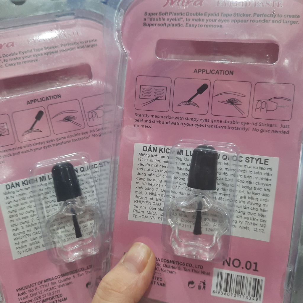 Miếng Dán Kích Mí Dạng Lưới Hàn Quốc Mira Eyelid Paste