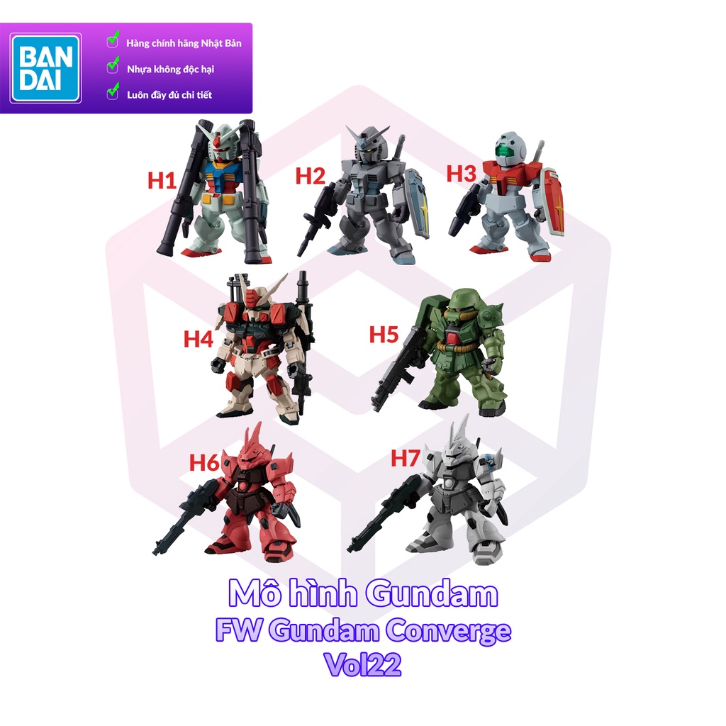 Mô hình Gundam Bandai FW Gundam Converge Vol22 [FCH]