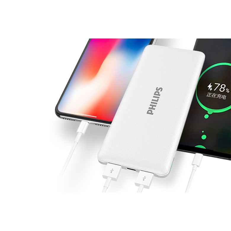 Pin sạc dự phòng Philips 10000mAh DLP6712N