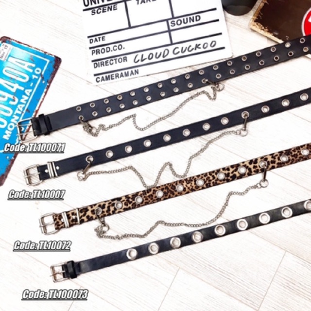 Thắt lưng quần lỗ hot trend
