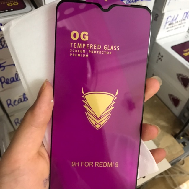 Kính cường lực OG Full màn Xiaomi Redmi 9 chống vỡ siêu tốt