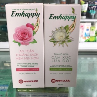 ✅ [ chính hãng] Emhappy dung dịch vệ sinh phụ nữ