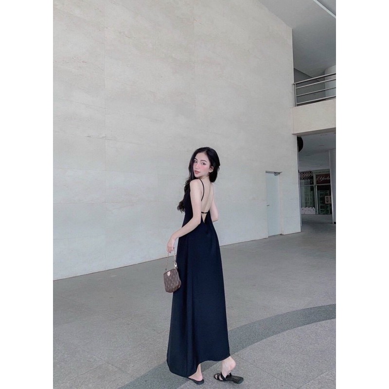 ĐẦM MAXI HỞ LƯNG SIÊU XINH | BigBuy360 - bigbuy360.vn