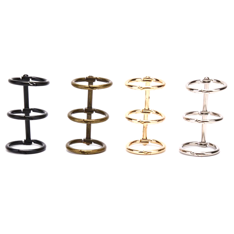 Set 2 khuôn kim loại 3 vòng dùng trang trí sổ lưu niệm chất lượng cao