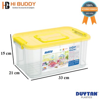 Hộp Quai Matsu Lớn Duy Tân 7200 ml (33 x 21 x 15 cm) No.1126