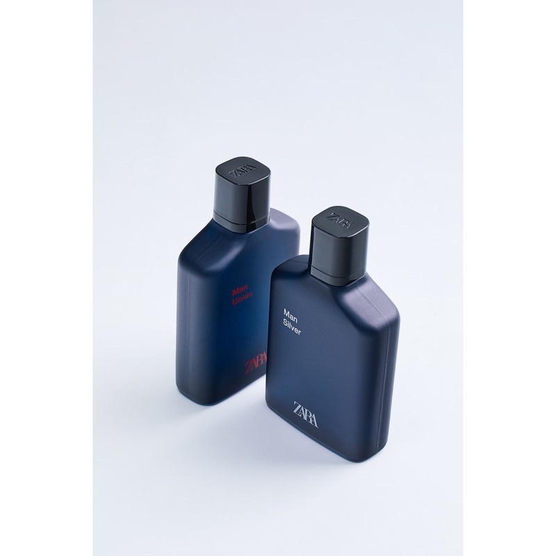 SET NƯỚC HOA NAM ZARA MAN SILVER + ZARA MAN UOMO EDT 100 ML (3.4 FL. OZ).