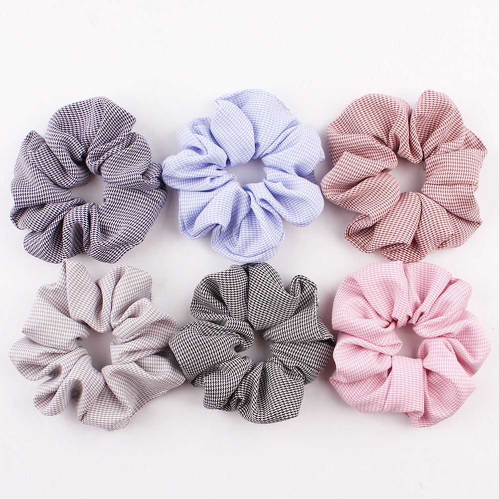 Dây buộc tóc dạng lưới co giãn thời trang cho nữ Hair Scrunchies