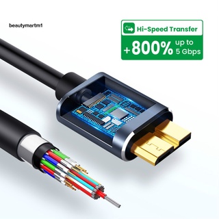 Cáp chuyển đổi USB Type-C 3.1 sang USB3.0 Micro USB dài 50/100/150cm