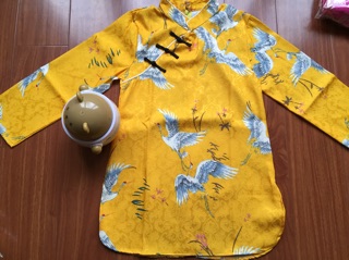 Sườn xám cách tân bé gái