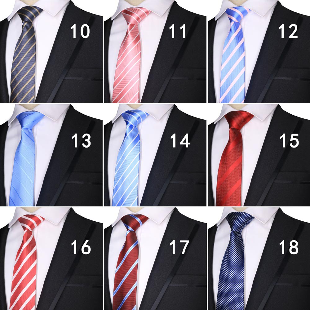 Cà Vạt Lụa Thời Trang Công Sở Lịch Lãm Cho Nam 7CM