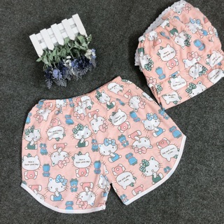 Quần sọt vải HelloKitty