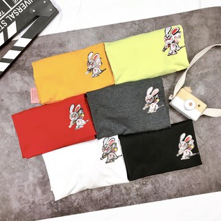 [HÌNH THẬT TỰ CHỤP] - Áo thun tay ngắn Be Yourself unisex size M L - THỎ OHLINS