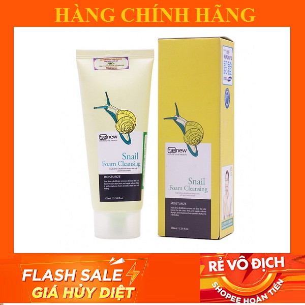 Sữa rửa mặt trắng da, xóa thâm xạm, ngừa mụn BENEW hàn quốc 100ml/Hộp- MỸ PHẨM CHÍNH HÃNG