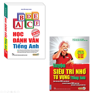 Combo Học Đánh Vần Tiếng Anh + Luyện Siêu Trí Nhớ Từ Vựng Tiếng Anh