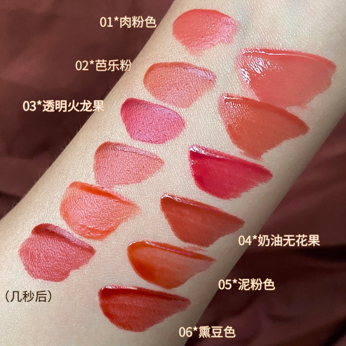 [Hàng mới về] Son bóng chống thấm nước lâu trôi không dính ly hiệu ứng gương thương hiệu WODWOD