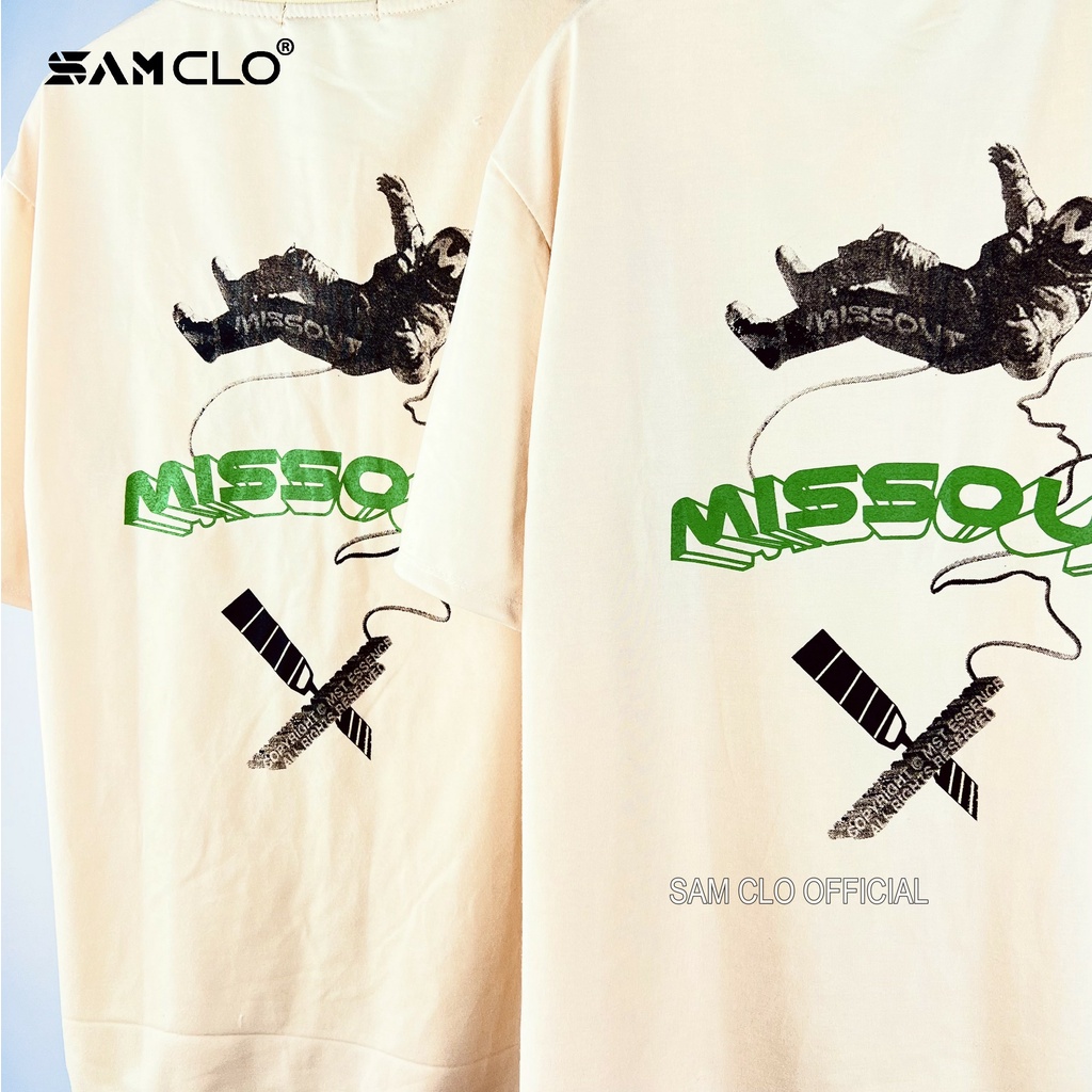 Áo thun nữ tay lỡ SAM CLO freesize phông form rộng dáng Unisex - áo lớp, nhóm, couple in chữ missout PHG ASTRONOUT | BigBuy360 - bigbuy360.vn