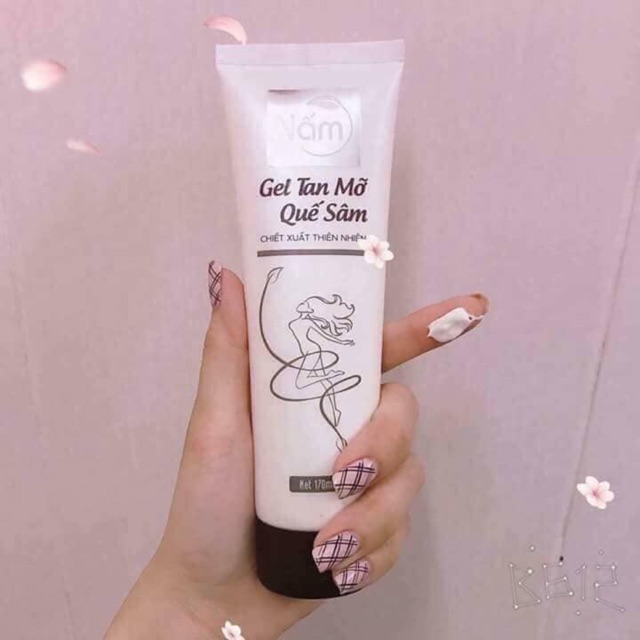 Gel tan mỡ Quế sâm 