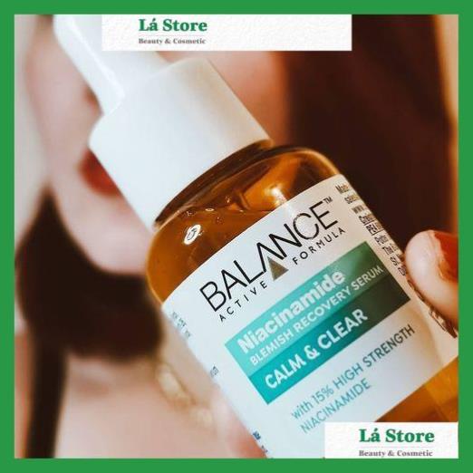 Tinh Chất Balance Active Formula Niacinamide Blemish Recovery 30ml