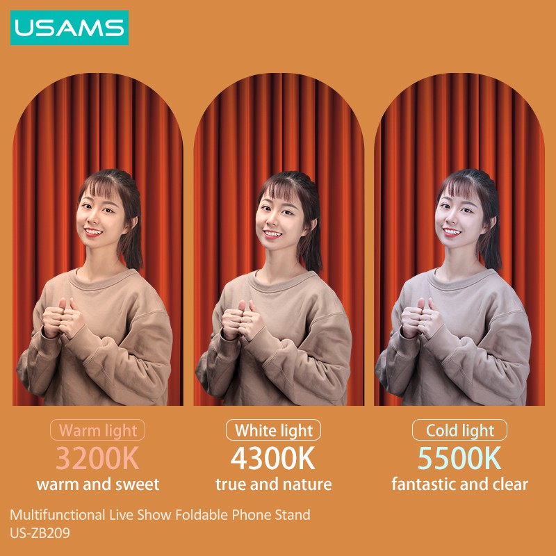 Giá Đỡ Điện Thoại USAMS Đa Năng Gọn Gàng Tiện Dụng | BigBuy360 - bigbuy360.vn