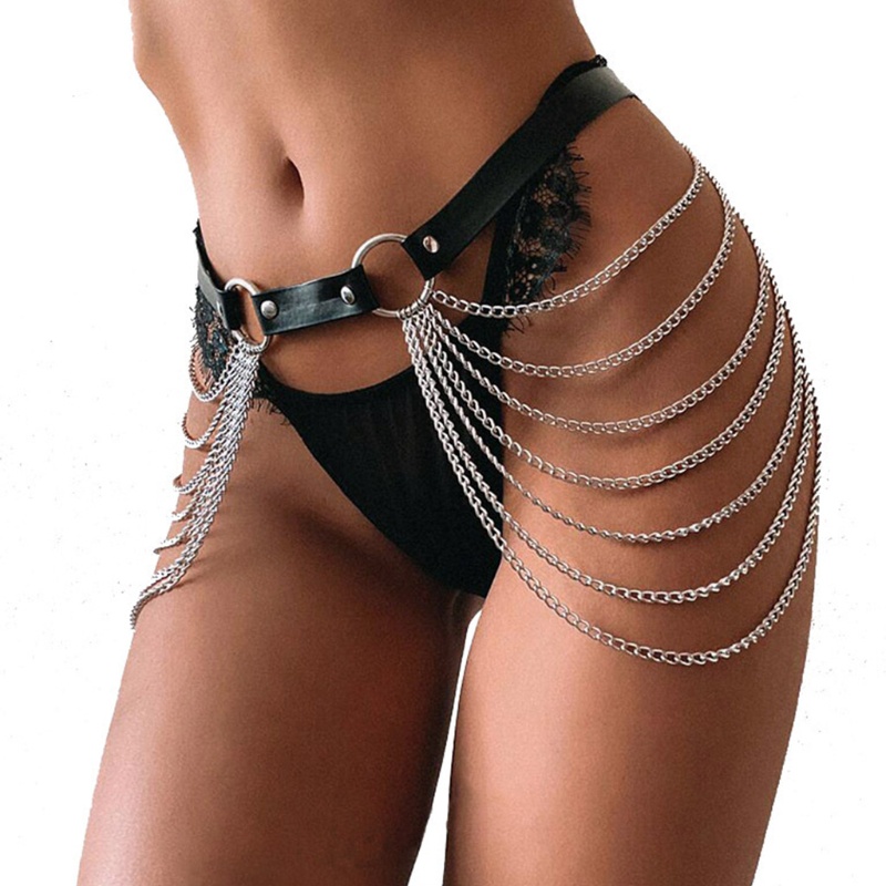 YOUYO Female Long Tassel Waist Chain Multilayer Belly Chains All-match Waist Add-on | BigBuy360 - bigbuy360.vn