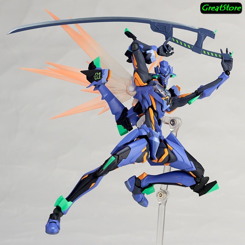 MÔ HÌNH EVA TEST TYPE 01 phong cách YAMAGUCHI 067 FIGMA Action figure 17cm