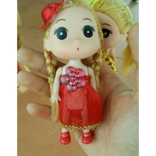 Sỉ 10 móc khóa búp bê chibi 10cm