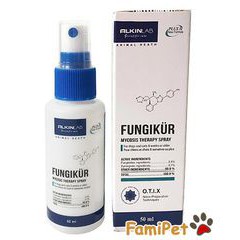 Thuốc trị nấm cho chó mèo dạng xịt FUNGIKUR ALKIN 50ml