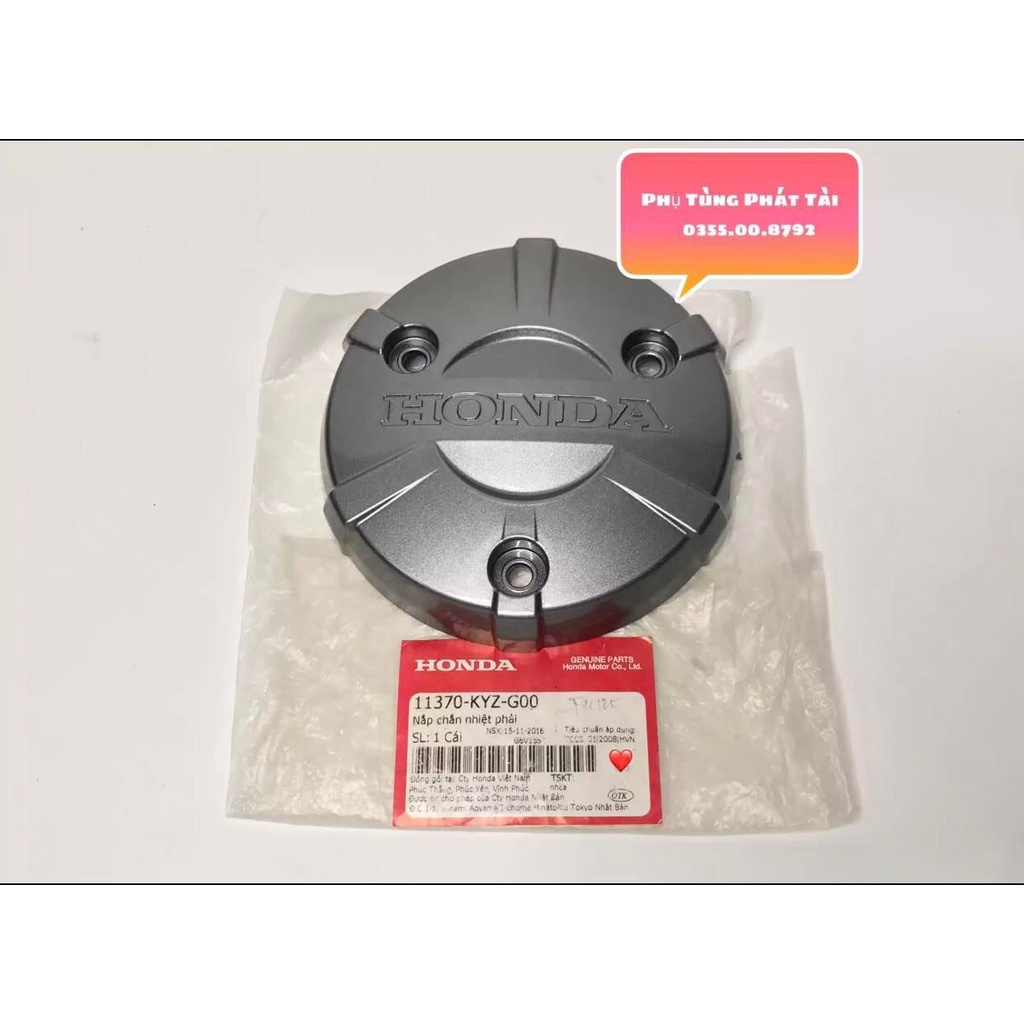 Nắp Chụp Lóc Nồi Future 125 Trắng - Xám Chính Hãng Honda