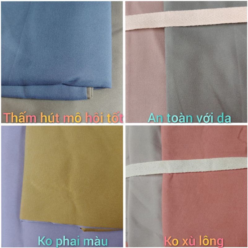 [SALE] Bộ chăn ga cotton Tici mẫu mới cao cấp nhập khẩu Hàn Quốc đủ size đủ màu (không kèm ruột)