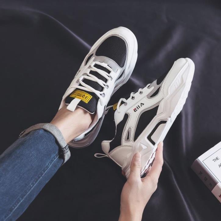 Giày Sneaker nam Eila thoáng khí cao cấp - giày nam đế mềm K13