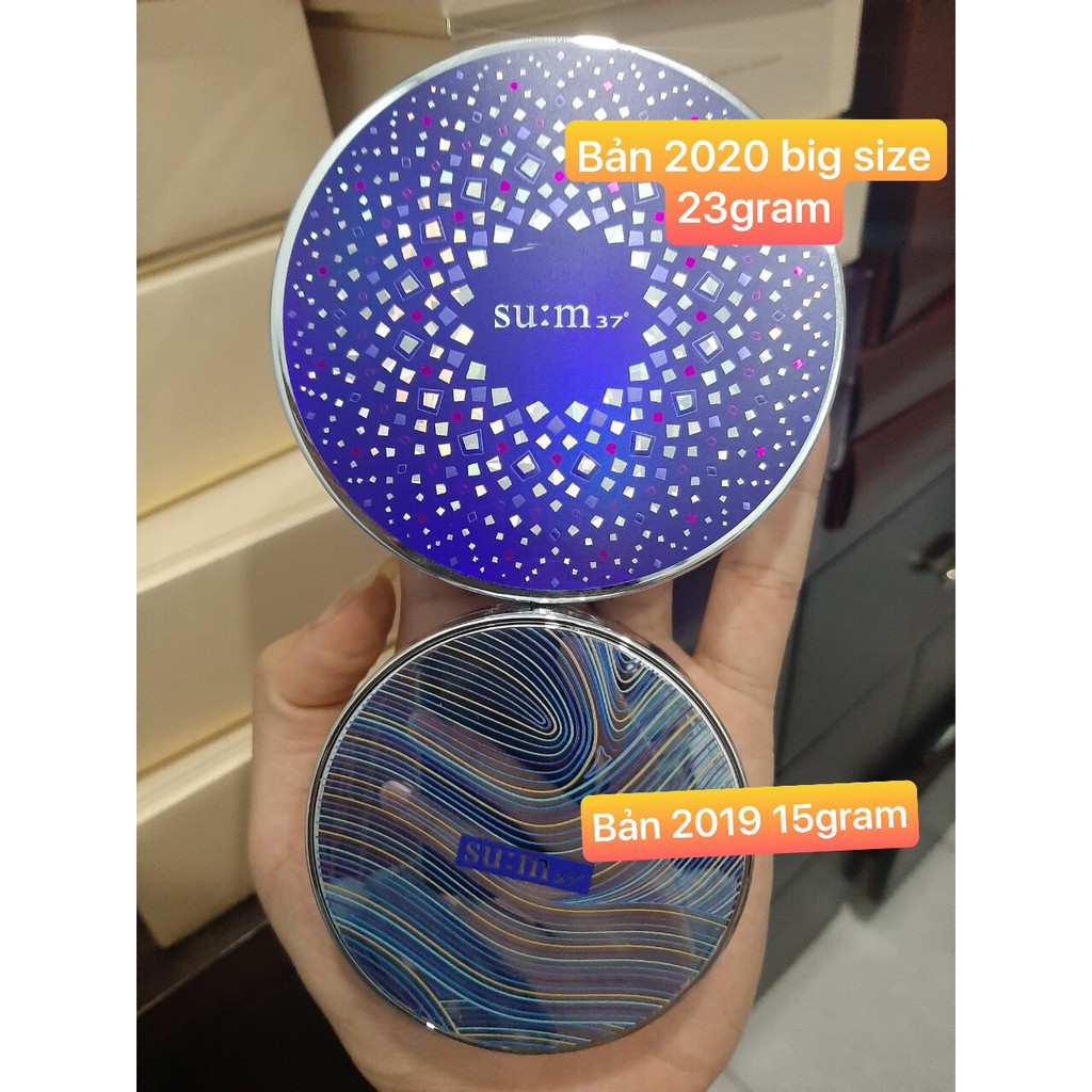 Phấn nước cấp nước kiềm dầu se lỗ chân lông Su:m37 cc cushion perfect finish special Edition spf50+/pa+++ | BigBuy360 - bigbuy360.vn
