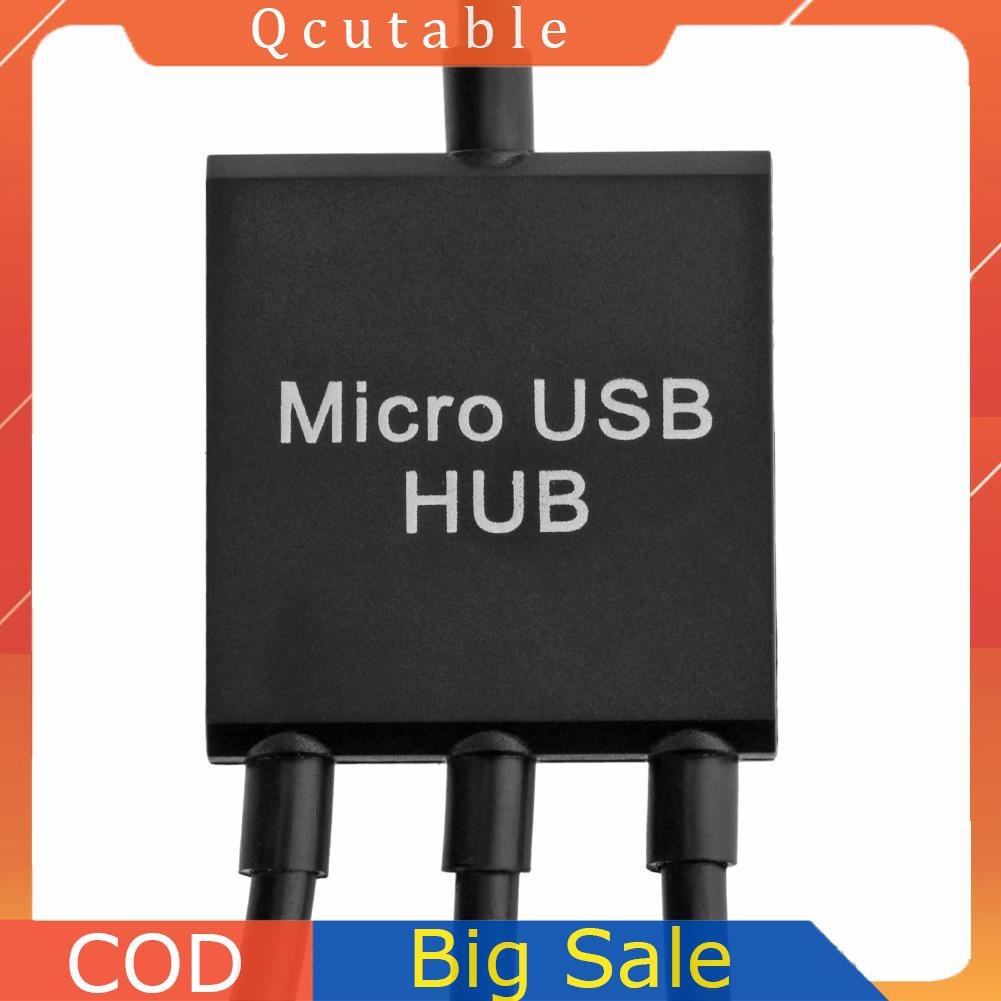 Cáp Sạc Otg 3 Trong 1 Cổng Micro Usb Cho Samsung Note 2 I9100