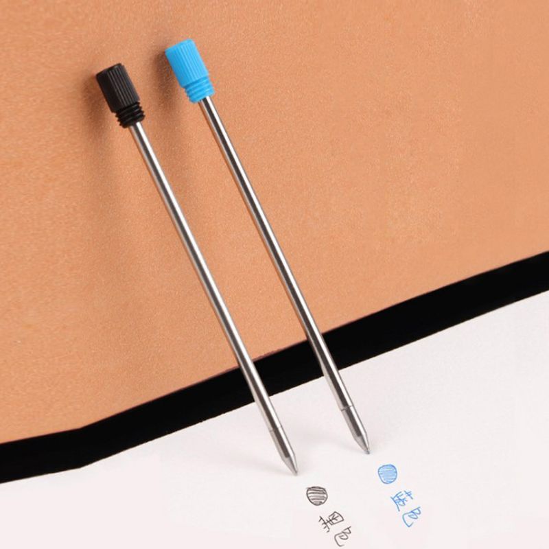 10 Ruột Bút Bi Thay Thế Ngòi 1 0mm Mực Xanh / Đen