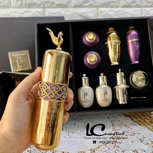 Tinh Chất Vàng Hoàn Lưu Cao Hwanyu Signature Ampoule The History of Whoo⚜️SIÊU VIP⚜️giải quyết tất cả các vấn đề của da