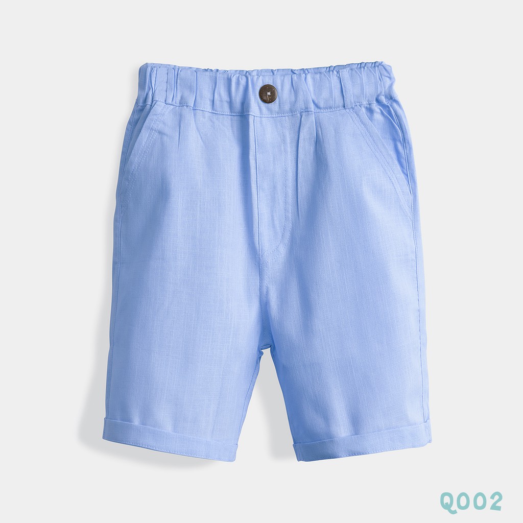  Quần Đùi Bé Trai Vải Đũi Thời Trang Bello Land - Kid's Fashion