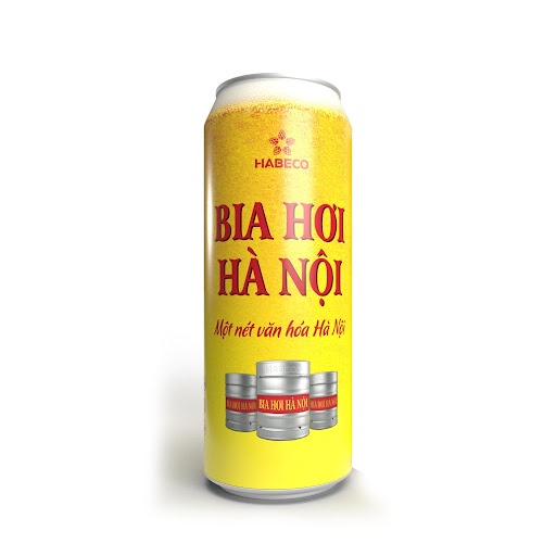 Thùng Bia Hơi Hà Nội Lon To 500ml