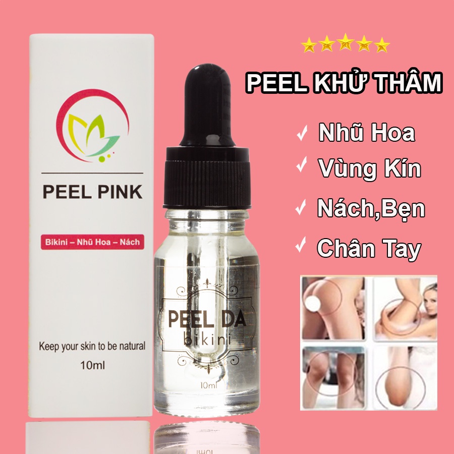 Peel Pink nhũ hoa bikini hiệu quả