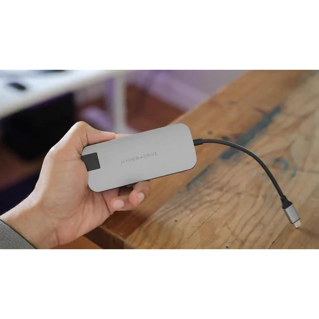Hub chuyển đổi Hyper Drive 8-in-1 USB C cổng chuyển đổi chuyên dụng cho Macbook/Laptop/PC - HD247B | BigBuy360 - bigbuy360.vn