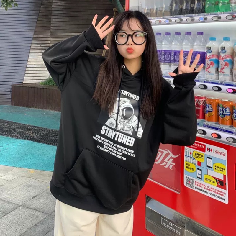 Áo hoodie đôi sweater nam nữ unisex form rộng