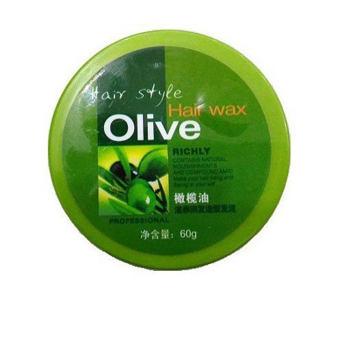 Sáp vuốt tóc Olive, tạo kiểu tóc phồng tự nhiên cho Nam Nữ, không bóng, mùi hương thơm nhẹ