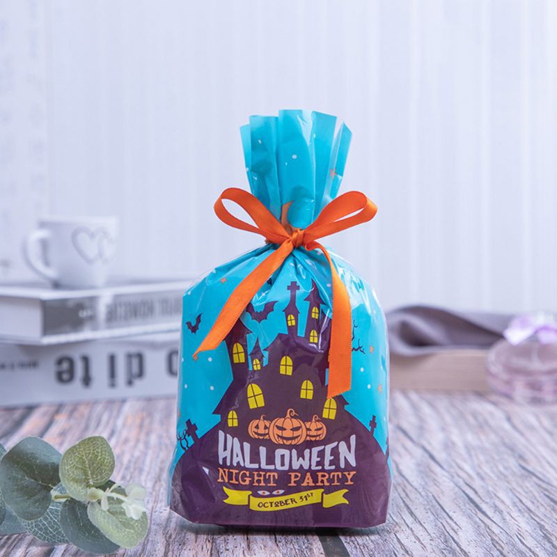 Set 50 Túi Đựng Bánh Kẹo Chủ Đề Halloween