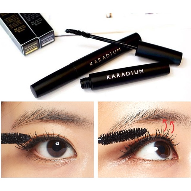 Mascara siêu dày và cong KARADIUM ON THE TOP FIBER MASCARA