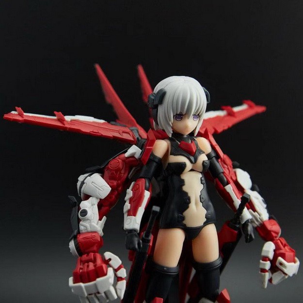 Mô hình nhựa lắp ráp Figure PA Pretty Armor  Armed battle Kyi Red RG FM model Power arms