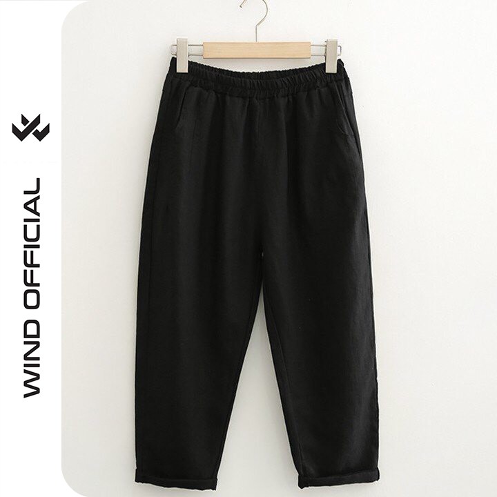 Quần baggy kaki unisex Basic Tea ống suông nam nữ ulzzang WIND | BigBuy360 - bigbuy360.vn