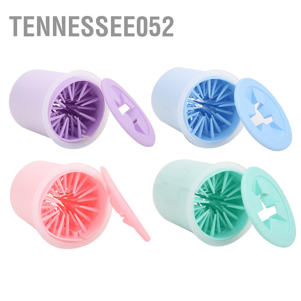 Dụng cụ làm sạch chân thú cưng bằng silicone kích thước nhỏ gọn tiện lợi